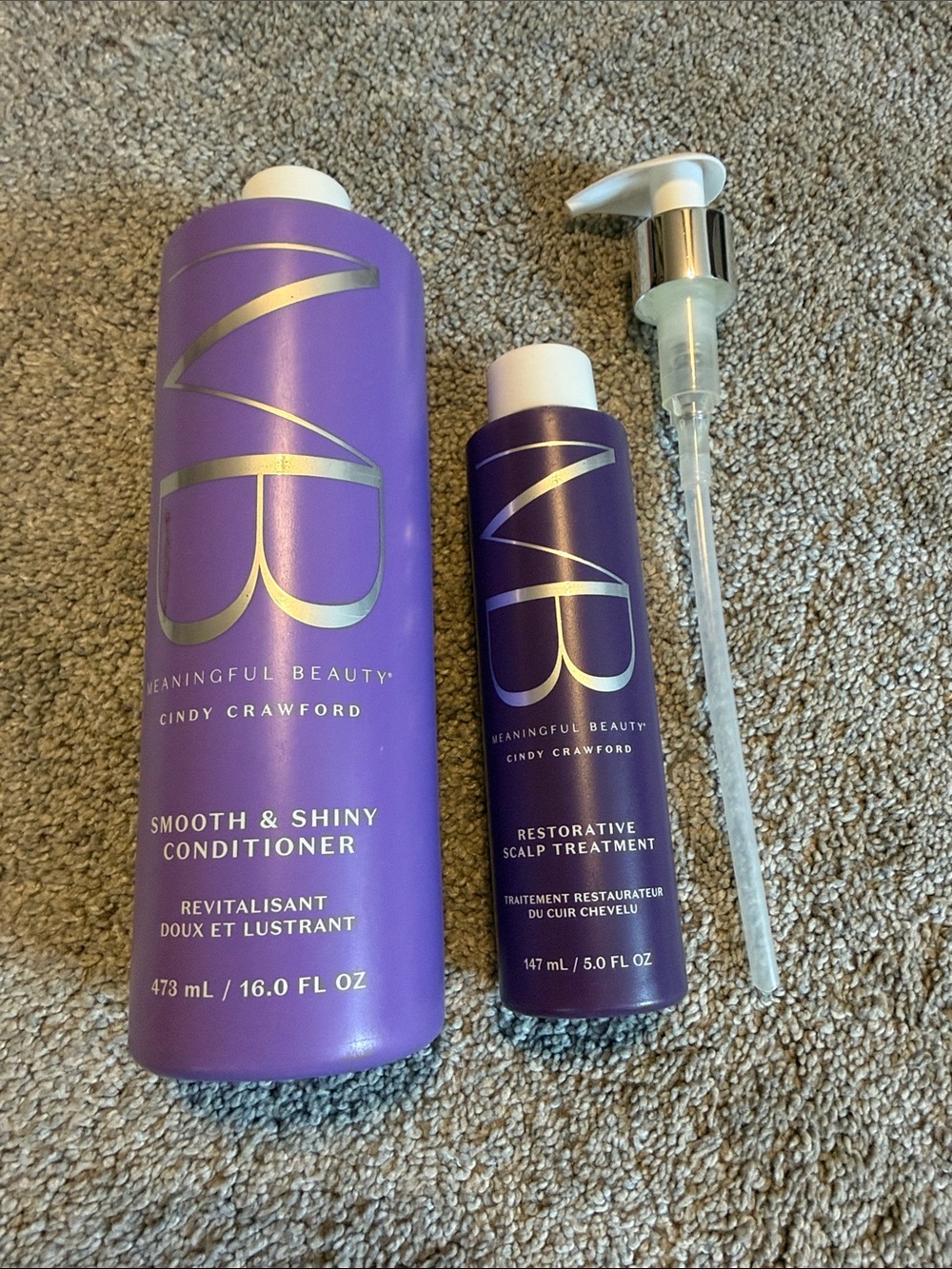 Meaningful Beauty Smooth & Shiny Conditioner and Scalp Treatment — Purple